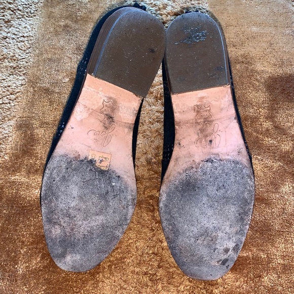 Women’s Joie Black Suede Stud Boots Sz 7 - Picture 8 of 11